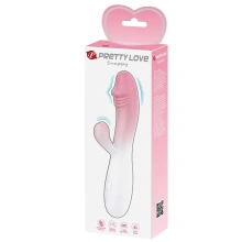 Wibrator Króliczek Snappy Pretty Love Sterowany Zdalnie Różowy | 100% ORYGINAŁ| DYSKRETNA PRZESYŁKA
